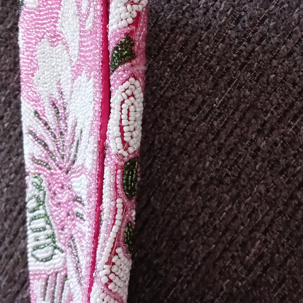 🐚RARE Lilly Pulitzer🐚 - Shell Shocked Glass Beaded Clutch - Picture 15 of 16
